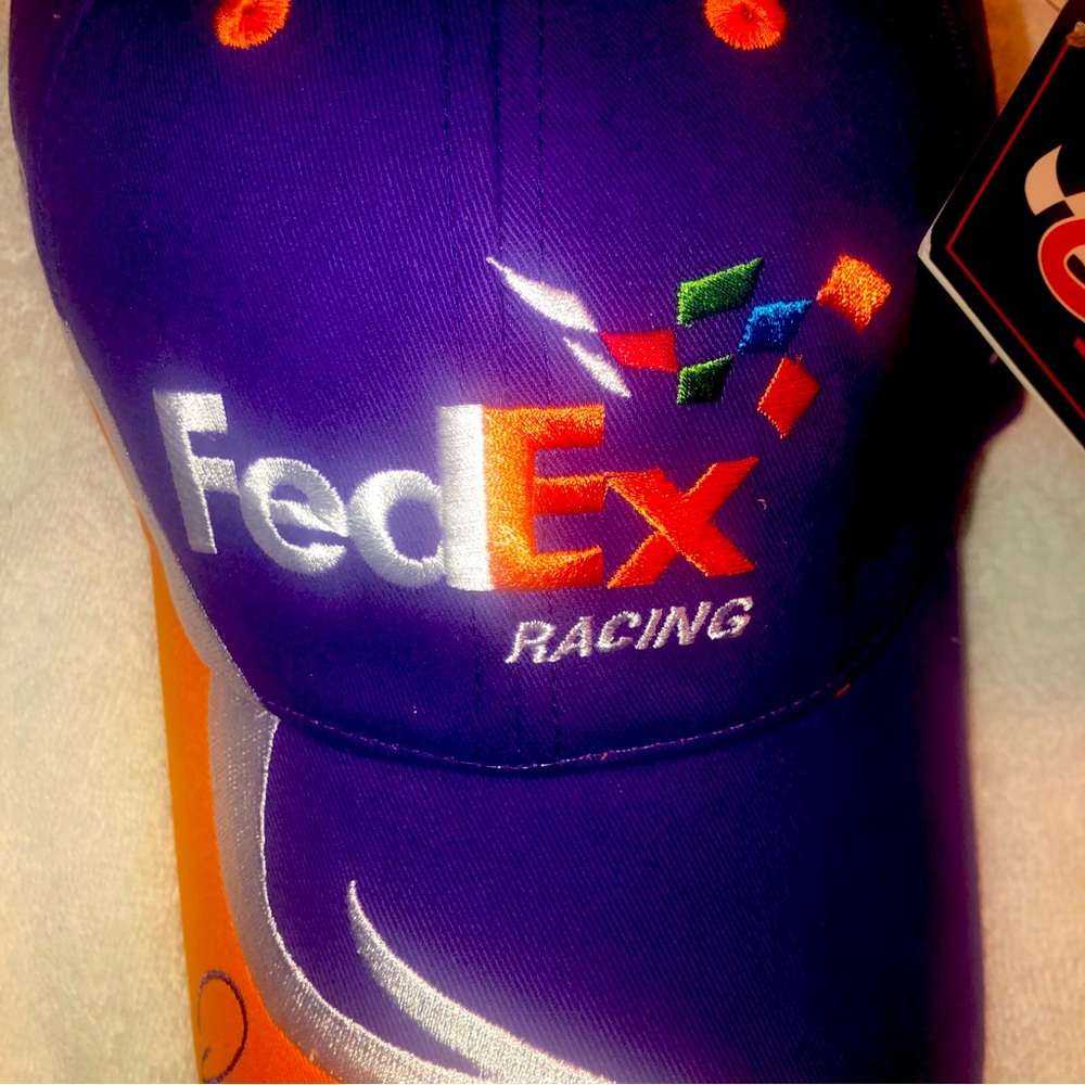 Denny Hamlin Fed Ex Hat